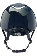 2023 Charles Owen Kylo Standard Peak Riding Helmet KYLO - Navy Gloss / Pewter
